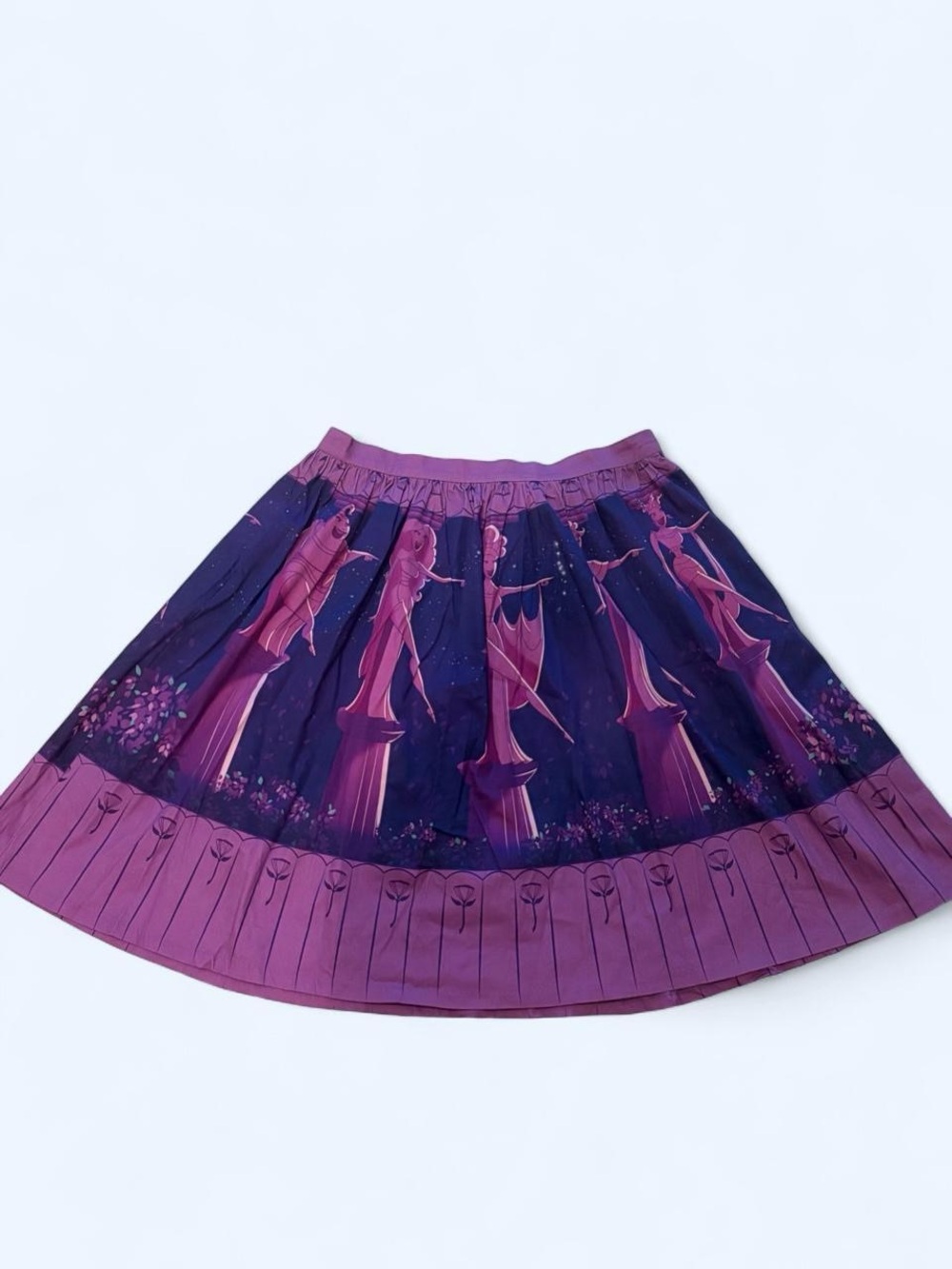 Disney Stitch Shop Hercules Purple Graphic A-Line Skirt - Women